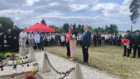  Msza na cmentarzu w Rudnie w 86 rocznicę Pomordowanych 