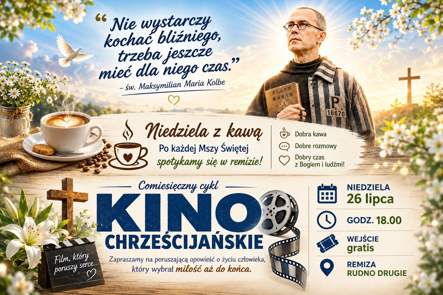26 lipca niedziela z kawą i filmem